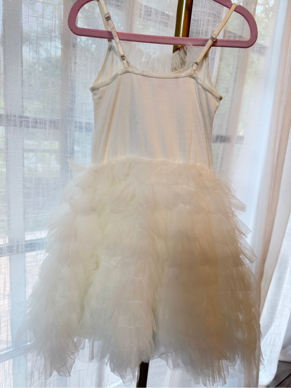 Tutu Du Monde Crystal Palace Dress Size 2-3 Ivory Flower Girl LN - Picture 7 of 11